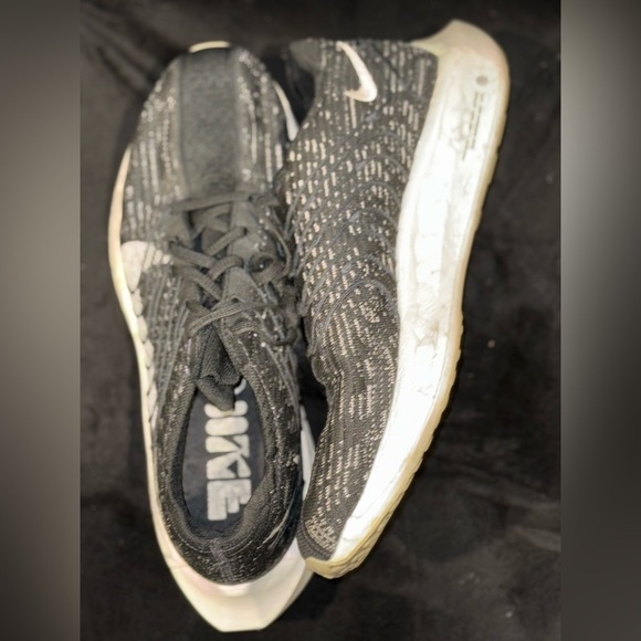 Nike Pegasus Turbo Next Nature Road Running Shoes BLACK/SAIL-OFF NOIR-SESAME - Picture 10 of 11